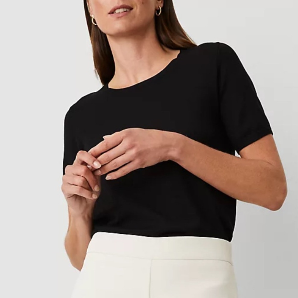 Ann Taylor Easy Sweater Tee